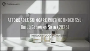 affordable skincare routine under 50