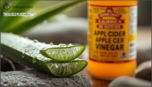 aloe vera and apple cider vinegar uses