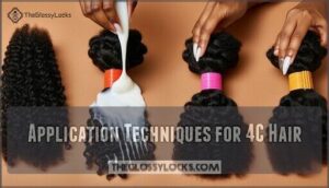 application techniques for 4c hair