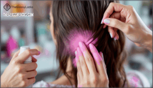applying on wet hair