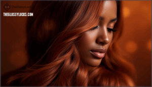 auburn – subtle red for everyday wear