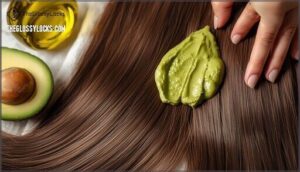 avocado and olive oil mask