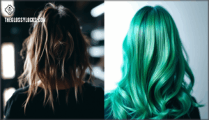 avoiding damage before coloring