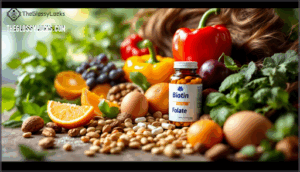 b-complex vitamins (biotin, folate)