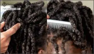 backcombing method explained