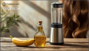 banana and olive oil mask