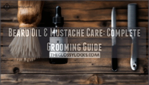 beard oil and mustache care