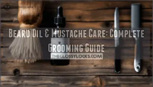 beard oil and mustache care