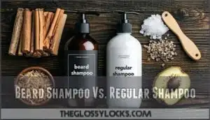 beard shampoo vs. regular shampoo