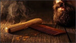 benefits of beard brushes and combs