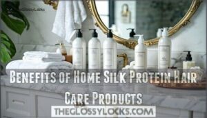 benefits of home silk protein hair care products