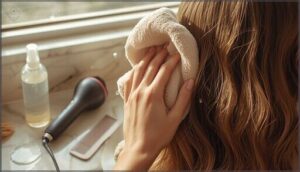 best practices for drying and detangling