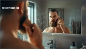 best times to brush your beard