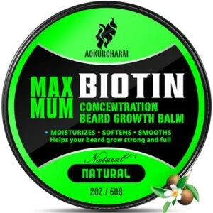 Biotin Beard Balm for Men B0F8VML4VR