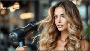 blow-drying for maximum lift