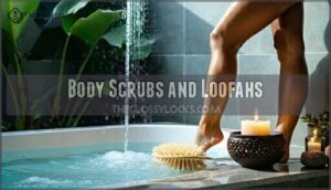 body scrubs and loofahs