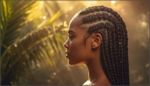 braided styles that resist humidity