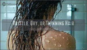 brittle, dry, or thinning hair