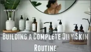 building a complete oily skin routine