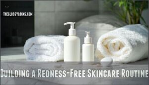 building a redness-free skincare routine