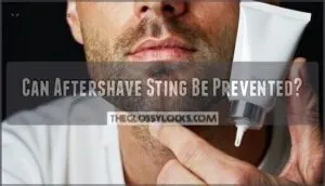 can aftershave sting be prevented