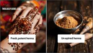 can expired henna be used safely