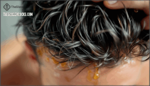 causes and signs of oily hair in men