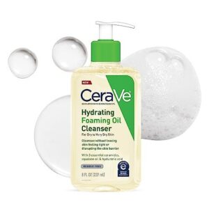CeraVe Hydrating Foaming Oil Cleanser, B0C7J55374