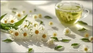 chamomile and green tea extracts