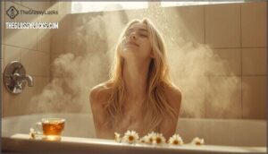 chamomile tea rinse for subtle toning