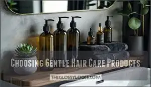 choosing gentle hair care products