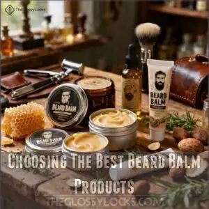 choosing the best beard balm products