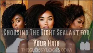 choosing the right sealant for your hair