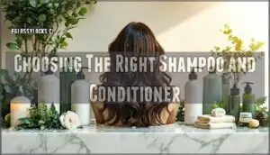 choosing the right shampoo and conditioner