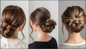 classic and modern updos