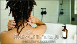 cleanse with natural oils