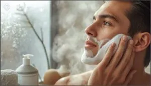 cleansing and prepping the skin