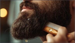 comb and brush techniques for a denser look