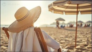 combining sunscreen with other sun protection