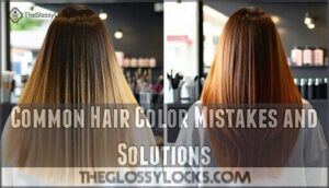 common hair color mistakes and solutions