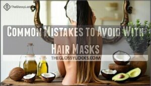 common mistakes to avoid with hair masks