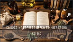 comparing popular beeswax-free beard balms