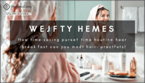 complete other tasks before drying hair