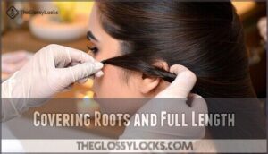 covering roots and full length