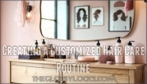 creating a customized hair care routine