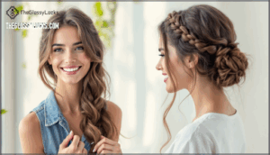 creating styles that minimize hair strain