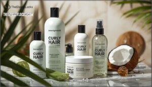 curly hair care routine