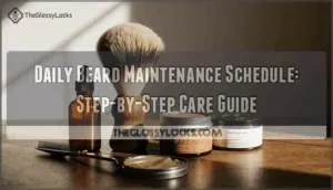 daily beard maintenance schedule