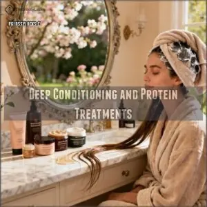 deep conditioning and protein treatments deep conditioning and protein treatments
