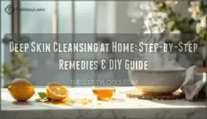 deep skin cleansing at home remedies